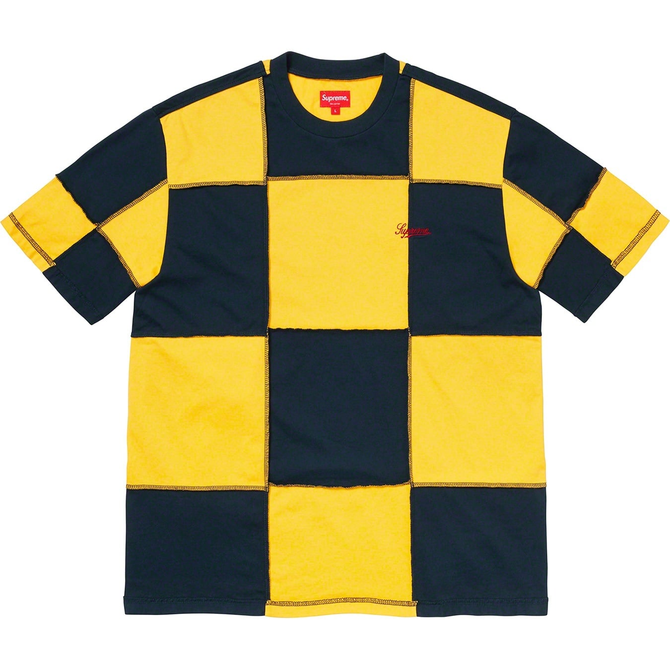 Patchwork S/S Top view 3